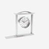 London Clock Silver Mantel Clock, 18 x 15 x 4.5cm