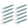 10pcs Mixing Nozzles Plastic Prevent Blocking Adhesive Glue Mixing Nozzle