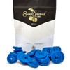 SweetGourmet Blue Raspberry Flavored Licorice Wheels | Italian Bulk Licorice