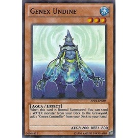 YU-GI-OH! - Genex Undine (AP01-EN005) - Astral Pack: Booster One - Unlimited Edition - Super Rare