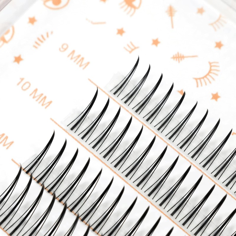 LASHIDOL Partial False Eyelashes, Matsueku, Self, Natural, Popular, DIY Eyelashes,