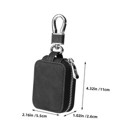 Gatuida Portable Earbuds Case for Lightweight Earphone Sleeve with Hanging Buckle Durable Organizer for Travel Shell