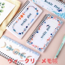 Weekly Notepad, Weekly Planner, Daily Planner, Task Management Notebook, Serving Calendar, Scoop Plan, Checklist, 50 Pages, Meal Management, Time Management, Adults, Kids, Teachers, Students, Work
