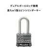 Master Lock 3SSKAD Padlock, Keyable, Outdoor, Weatherproof, Rustproof, Body Width