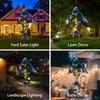 Fish Solar Outdoor Lights Hanging Lanterns Metal Decorative Lights for