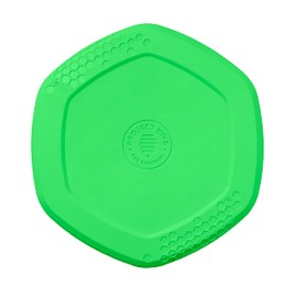 PROJECT HIVE ·PET COMPANY· - Tropical Coconut Scented - Hive Frisbee Disc for Dogs - Great for Fetch - Includes a Lick mat on Back - Floats in Water, Smooth Glide - Made in The USA
