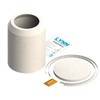 Universal Combustion Chamber, Lynn Time Saver #9, 2300F Ceramic Fiber,