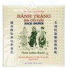 2 Packs Square Three Ladies Rice Paper Wrappers (22cm)