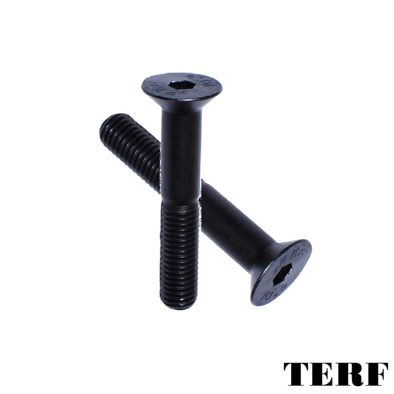 TERF® M6 X 40mm Hex Socket Countersunk Black Machine Screw