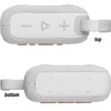 JBL Go 4 Ultra-Portable, Waterproof and Dustproof Bluetooth Speaker (White)