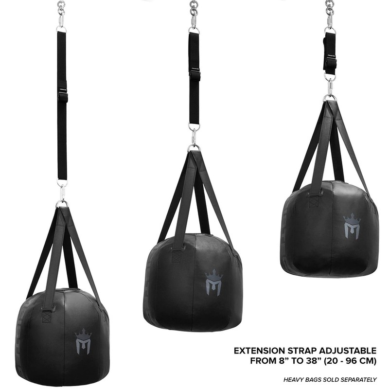 Meister Mounting Extension Strap w/Swivel & Carabiners for Hanging Heavy