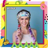 yfstyle 80s 90s Headbands 80s 90s Accessories for Glow Party
