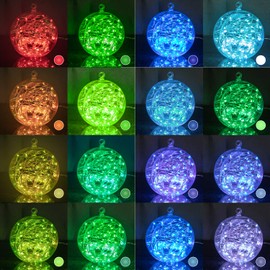 Fairy Lights Battery Operated, 33 Feet 100 LEDs Color Changing Twinkle Lights with Remote and Lighting Modes Waterproof 3AA Battery Case String Lights for Bedroom Wedding Party Christmas