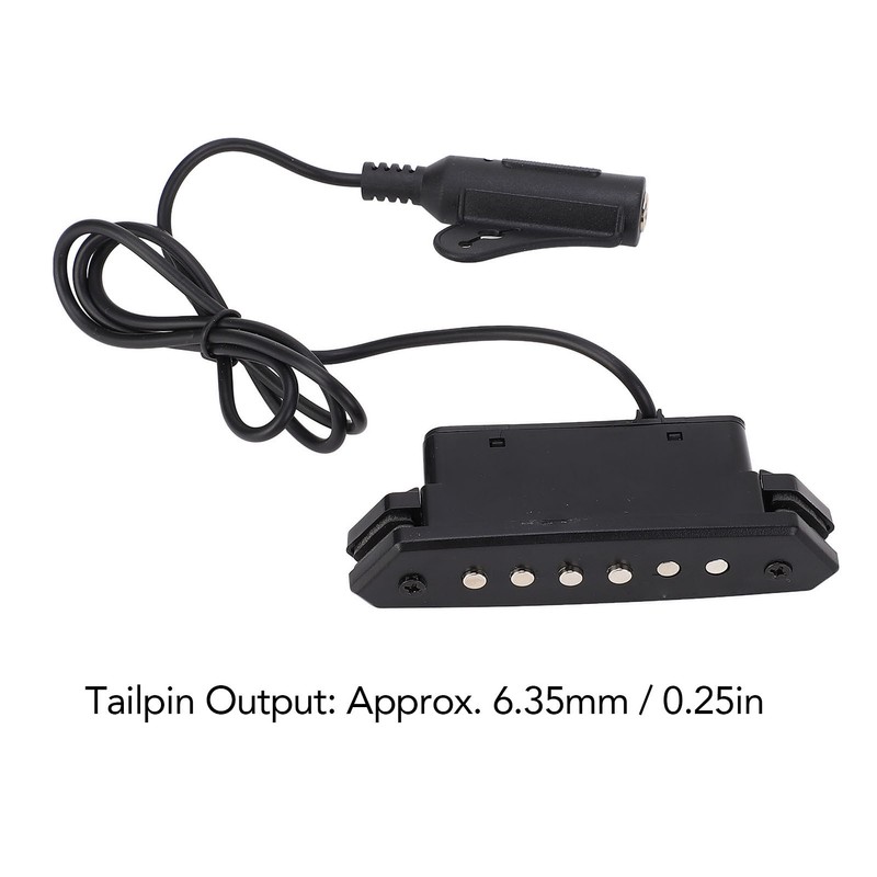 Acoustic Guitar Soundhole Pickup Humbucker Passive Soundhole Pickup for 39