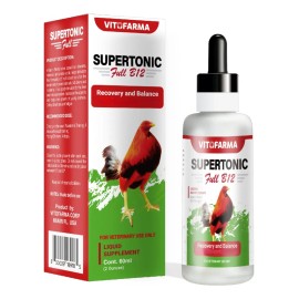 Vitofarma Supertonic Completo B12 Para Gallos 60ml