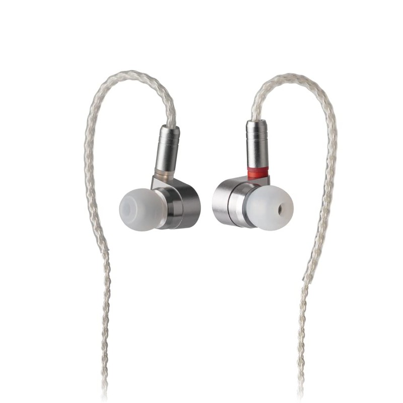 TINHIFI T2 DLC Earphone Dual Dynamic Earbuds Strong Rhythm Metal