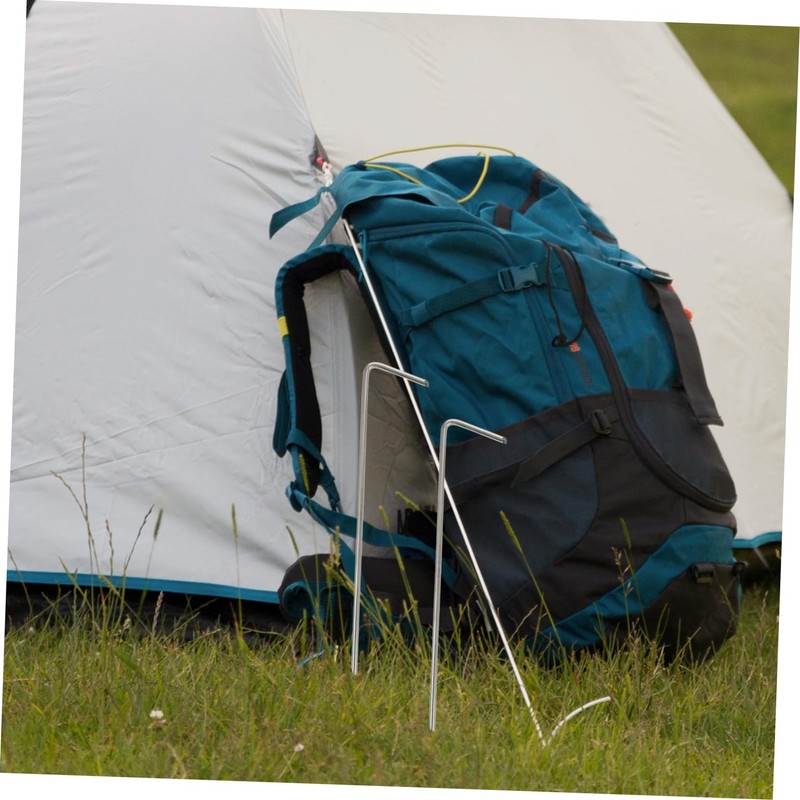 CIYODO Durable Camping Tent Stakes 30pcs Outdoor Stakes Large Ground
