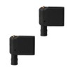 2 Pcs Universal Adjustable Brass Windshield Washer Nozzles - Fits