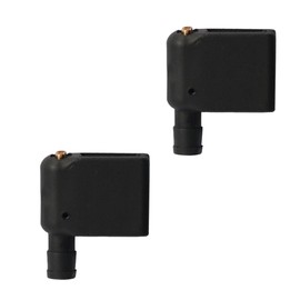 2 Pcs Universal Adjustable Brass Windshield Washer Nozzles - Fits Mercedes & Dodge Sprinter Van/RV/Truck - Replacement for 47191 / 68017440AA Wiper Spray Heads