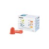 Uvex com4-fit ear plugs without cord, 200 pairs, light orange