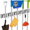 reliahom Broom Holder Wall Mount Mop and Broom Hanger Wall