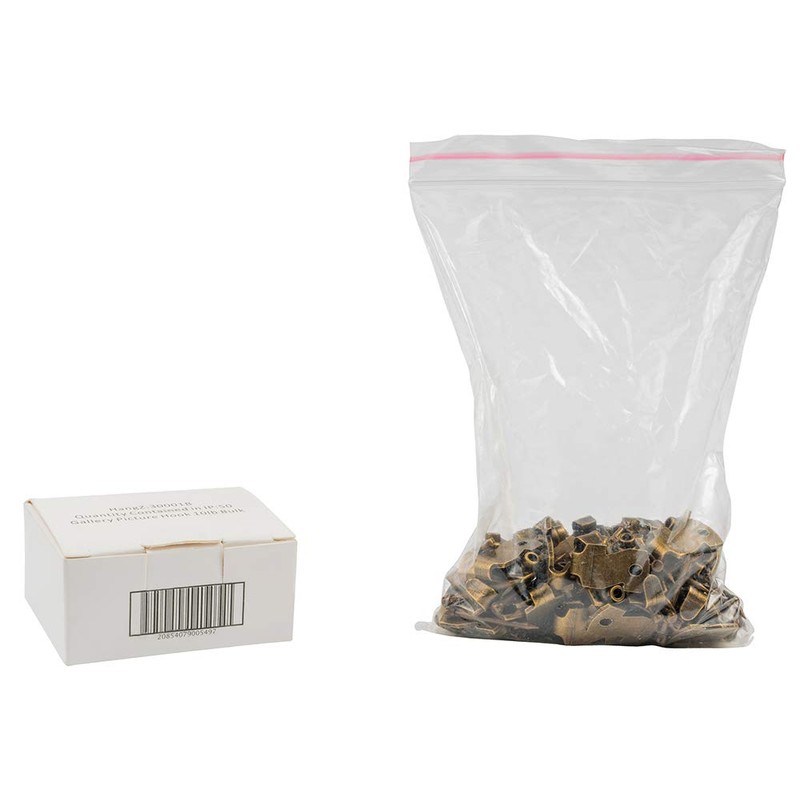 HANGZ 30001B Gallery Picture Hooks 50PAck 10LB