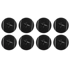 NISHZHU Pack of 8 Pre-Cut Walker Tennis Ball for Furniture Legs and Floor Protection, Robust, Durable Felt Pad Cover