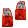 TRQ Driver & Passenger Side Rear Tail Lights Set Compatible