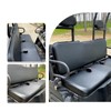 ECOTRIC Black Seat Cover Replacement Set Compatible with 2002-2008 Polaris