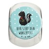 Mr. & Mrs. Panda Personalisiertes Bonbonglas Stinktier Blume XL 2000ml