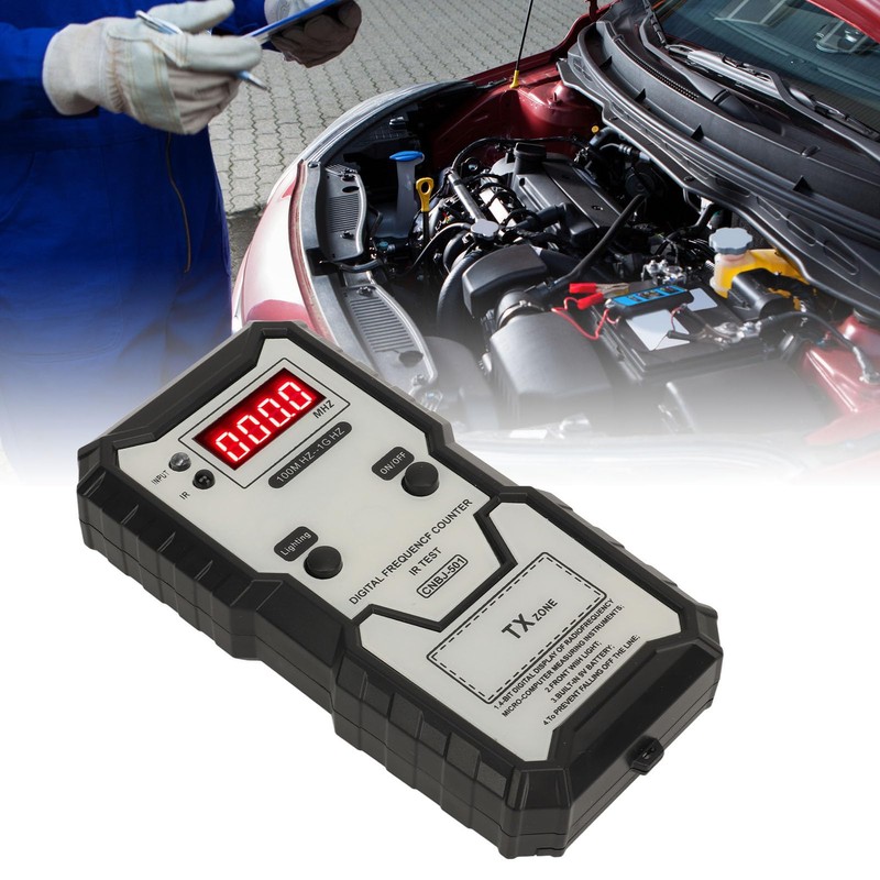 Remote Key Frequency Tester, 100MHZ to 1GHZ Infrared Remote Control