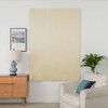 AJAZZ 100% Blackout Curtains for Bedroom Self Adhesive Curtains Temporary