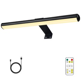 6000mAh Battery Picture Light Rechargeable Painting Light for Wall Art 16'', 3 Lighitng Picture Light Gallery Light Dartboard Light Mangetic Detachable, 400LM Super Bright Dimmable Timer Auto-Off