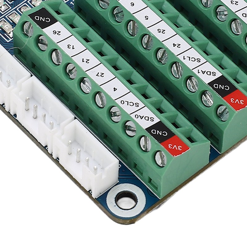 Sensor Expansion Board for 4B 3B CM4 PCF8591 LED GPIO