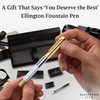 Ellington Pens Luxury Fountain Pen Set- Fountain Pens for Writing