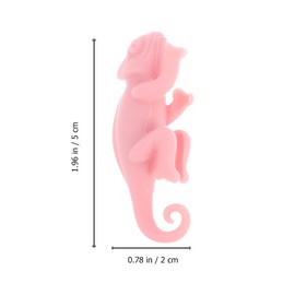 Hemoton Glass Drinking Cups 6pcs Silicone Wine Glass Charms Tags Gecko Drink Markers for Champagne Flutes Cocktails Martinis Wine Glass Cup Identify Identifier Martini Glasses