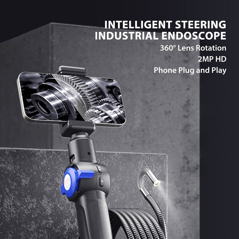 USB Endoscope 2MP HD IP67 Waterproof Pipe Inpsection Camera with