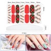 YECERALA 20 Sheets Christmas Full Wraps for Nails Polish Strips