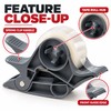 2-Piece Tape Dispenser Clips for Gift Wrapping – Gray ABS