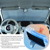 The Original Windshield Sun Shade Compatible with Fiat 500 2010-2025+