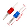 Senzeal 2pcs Car Tire Valve Stem Core Remover Tool Installer