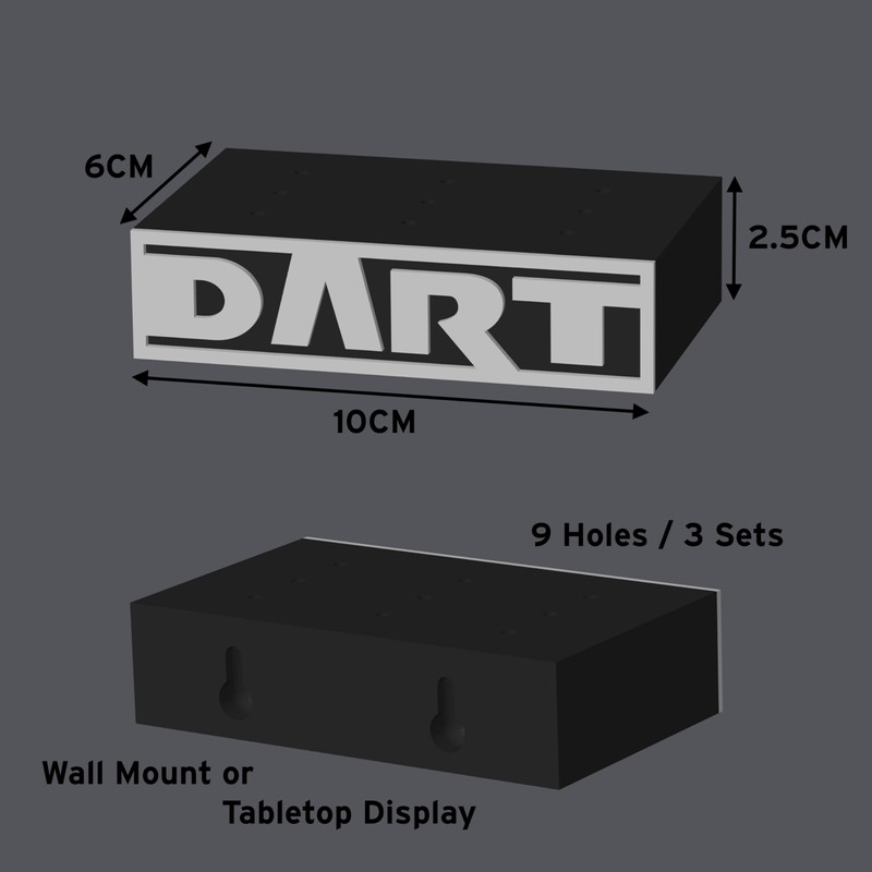 The Good Idea | Dart Holder Tabletop & Wall Mount