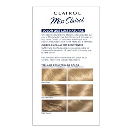 Miss Clairol Tinte Permanente 91 Rubio Cenizo Extra Claro