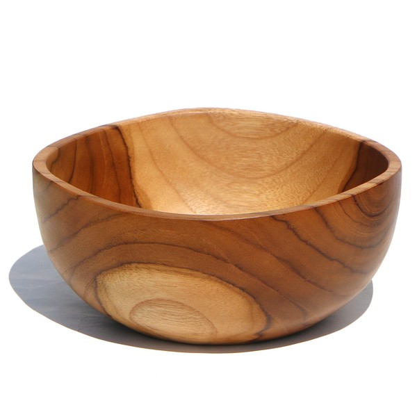 Wogeka - Exquisite 18 cm Wooden Bowl - Handmade from