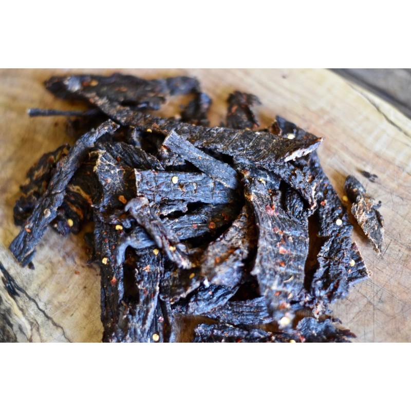 No Man's Land Jerky Beef Hot 3.0 oz (Pack of