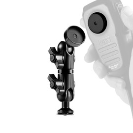 Tackform Slim Track™ Base Mount - Magnetic CB Radio Mic Holder | Compatible with Midland | 3.5" Arm | (Base Mounts are ONLY Compatible Slim Track™ Brackets)