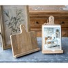 Park Hill Collection Vertical Mango Wood Cookbook Holder