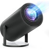 [Built-in Apps] Mini Projector with WIFI 6 and Bluetooth, 4K
