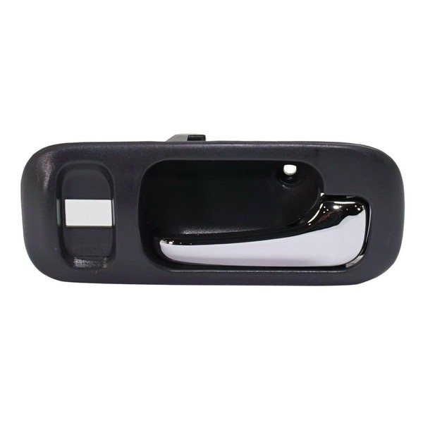 JXWNDPK Car Door Handle Interior Front Rear Right Gray Chrome