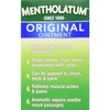 Mentholatum Original Ointment Soothing Relief Aromatic Vapors oz, No Color,